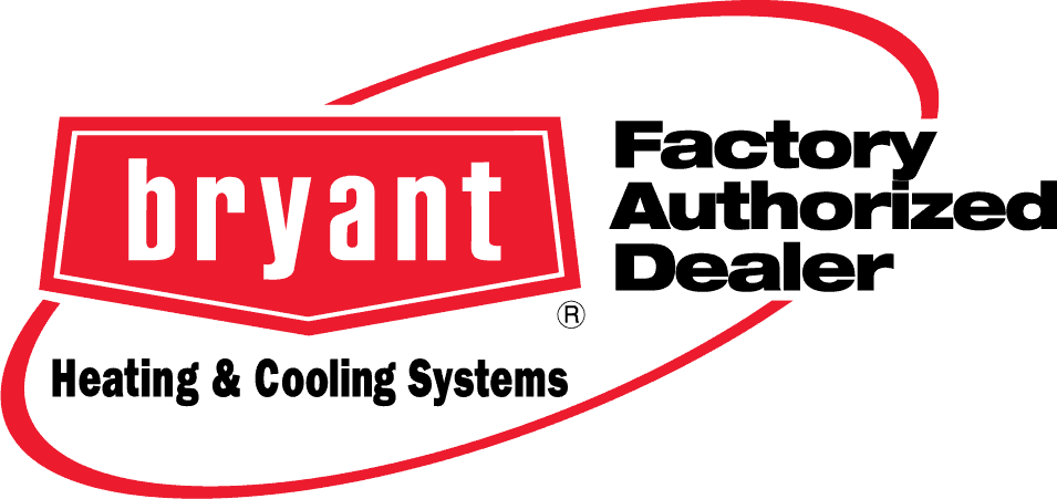 Bryant Factory Authorized Dealer logo.